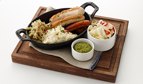 Grilled Sausage Platter
