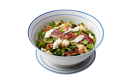 Warm mushroom salad