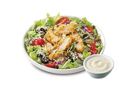 치킨시저샐러드</br>
Chicken Caesar Salad